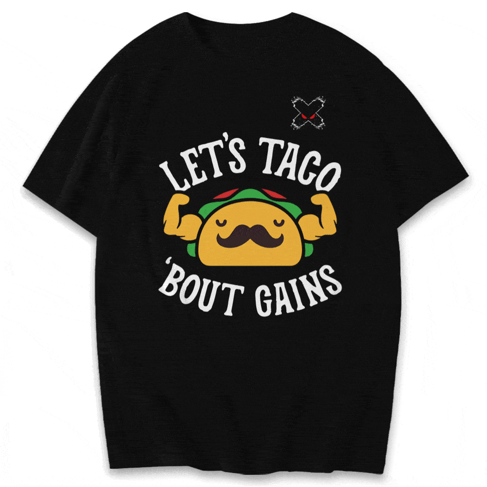 Let's Taco T-Shirts & Hoodies - Funny Mexican Food Graphic Tees for Men & Women - Perfect for Cinco de Mayo, Taco Tuesday & Mexican Food Lovers