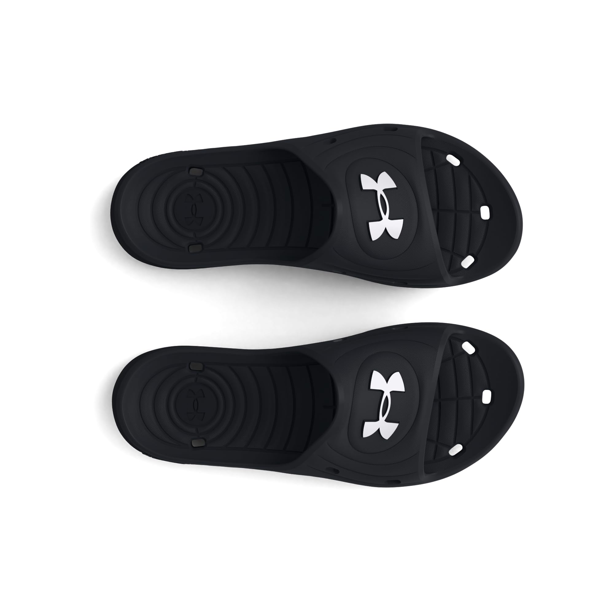 Under Armour Women's UA Locker IV Slide Sandals - Lightweight Pool Shoes for Women, Comfortable Water Shoes for Beach, Gym, and Casual Wear