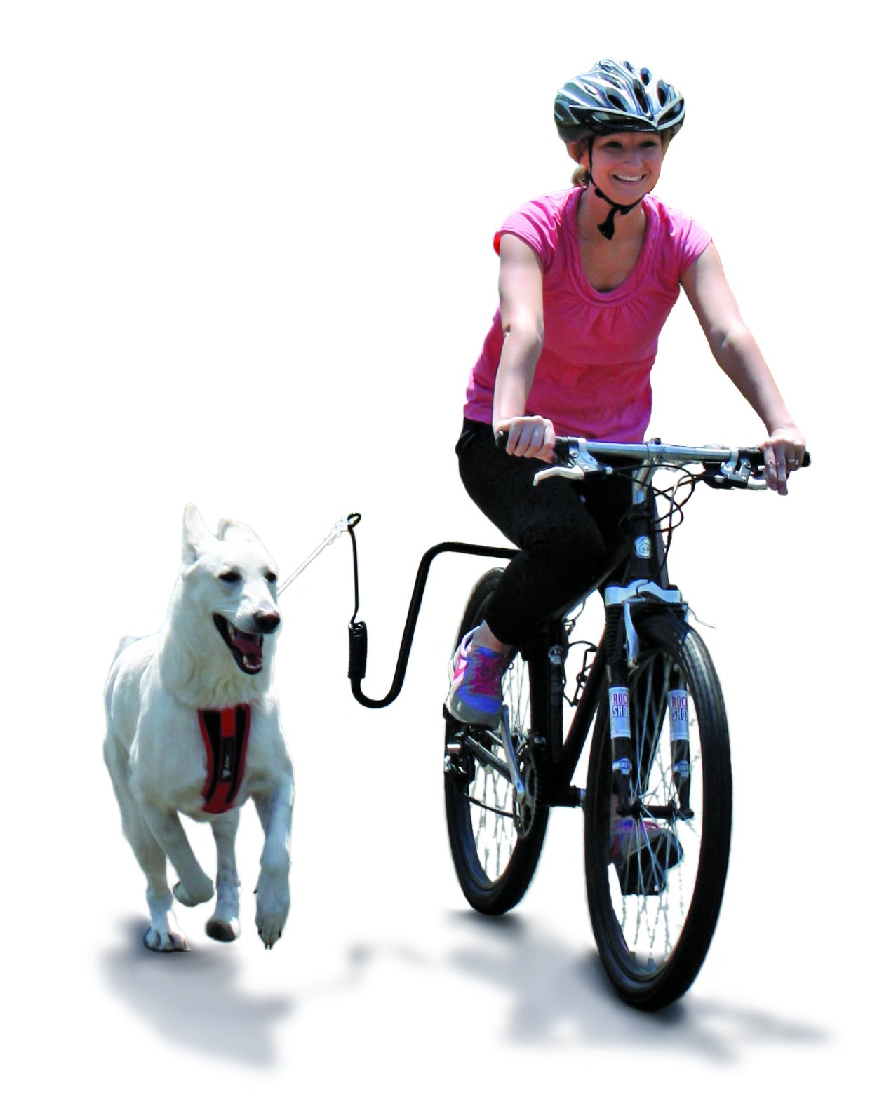 Springer Hands Free Dog Leash Bike Attachment Kit - Adjustable Pet Exerciser for Running, Walking & Jogging - Universal Bicycle Mount with Quick Release - 18-Inch Durable Rope - Perfect for Outdoor Adventures & Active Dog Owners