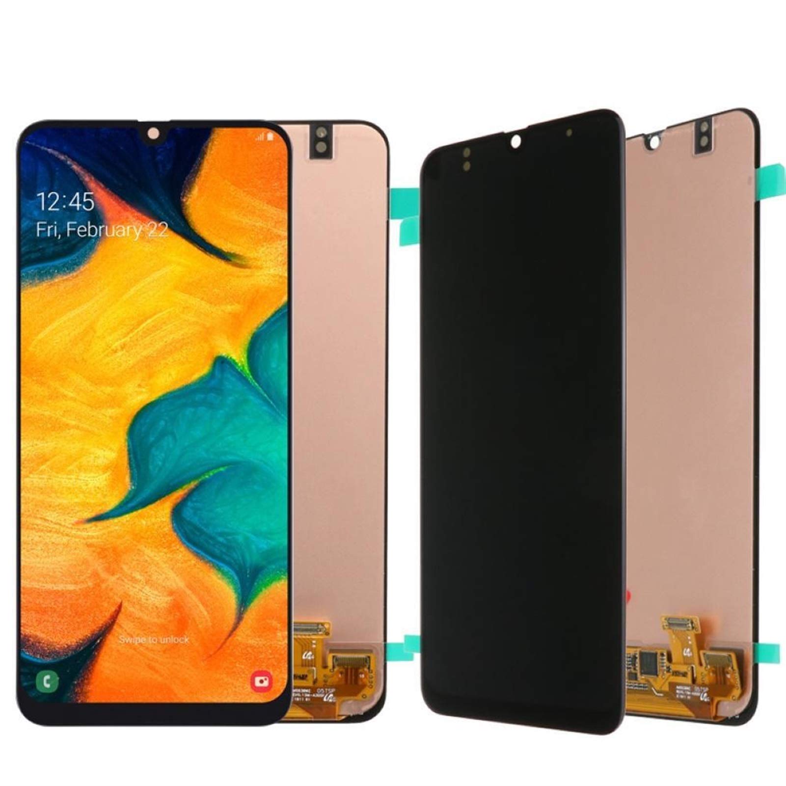 Samsung Galaxy A30 A305 DS A305F Touch Screen Digitizer Replacement - LCD Display Repair Kit with Tools (Black) - Perfect for DIY Phone Screen Fixes & Mobile Device Maintenance