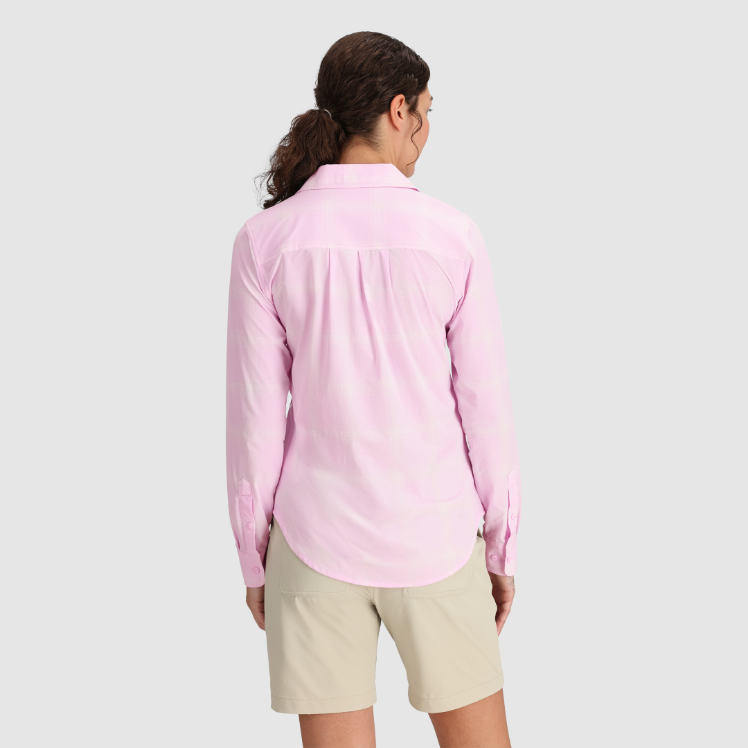 Astroman Women's UPF 50+ Long Sleeve Sun Shirt - Lightweight Breathable UV Protection Shirt for Hiking, Fishing & Outdoor Activities