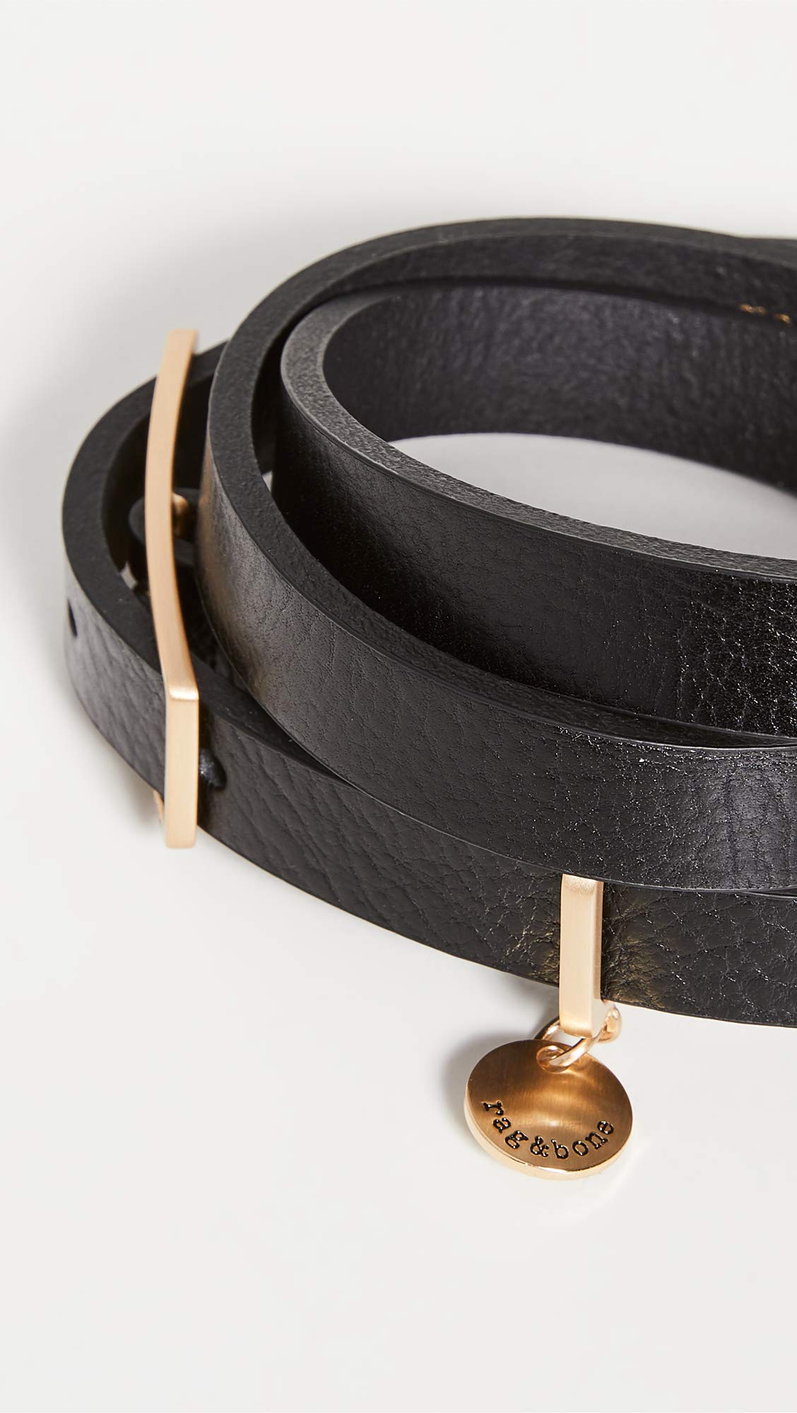 rag & bone Women's Baby Rebound Belt - Stylish Adjustable Waist Belt for Jeans, Dresses & Outfits | Perfect for Casual, Office & Night Out Looks