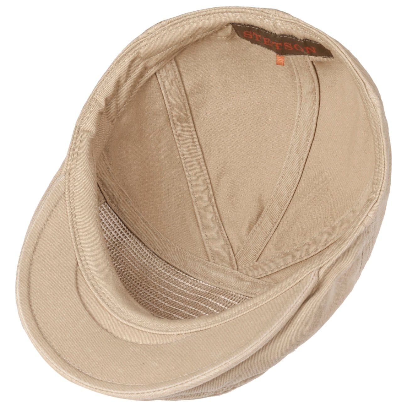 Stetson Paradise Cotton Flat Cap for Men - Classic Summer Sun Hat for Outdoor Activities, Travel & Casual Wear