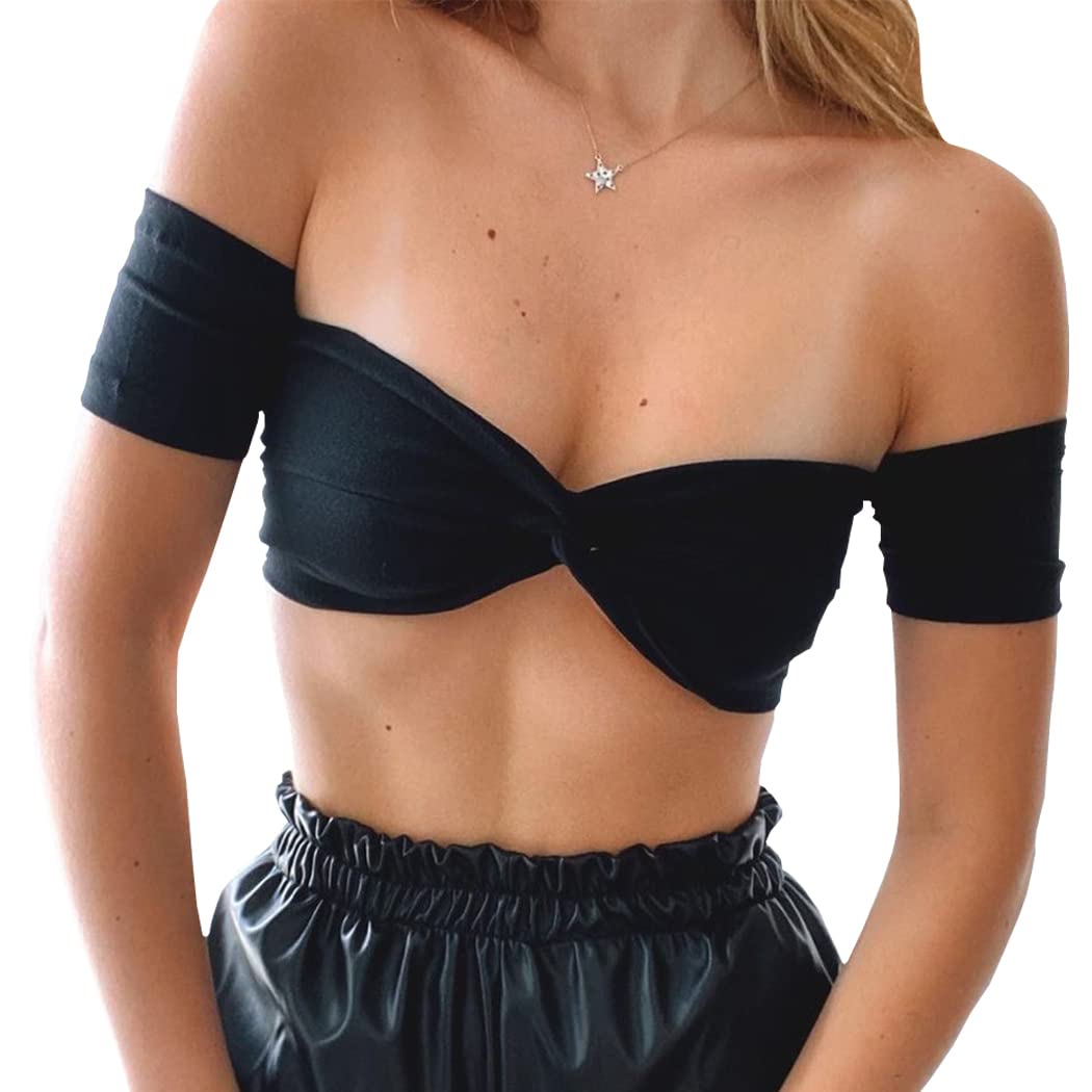 Sexy Summer Crop Tops for Women - Solid Color Sleeveless Tube Tops | Clubwear, Party Outfits & Beach Vacation Essentials