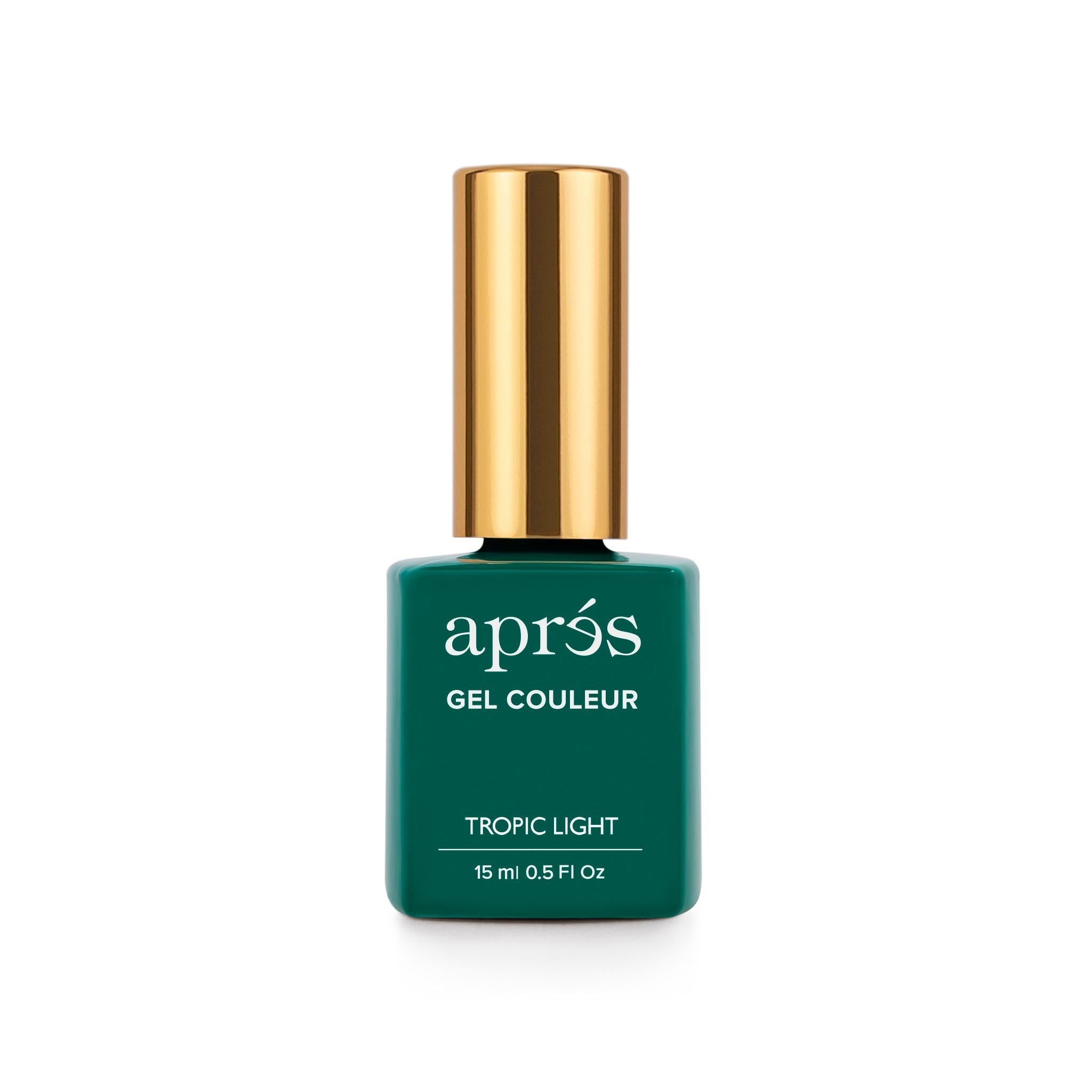 Apres Gel Polish Tropic Light - Long-Lasting Nail Color for Manicures & Pedicures - Perfect for Summer, Vacations & Special Occasions