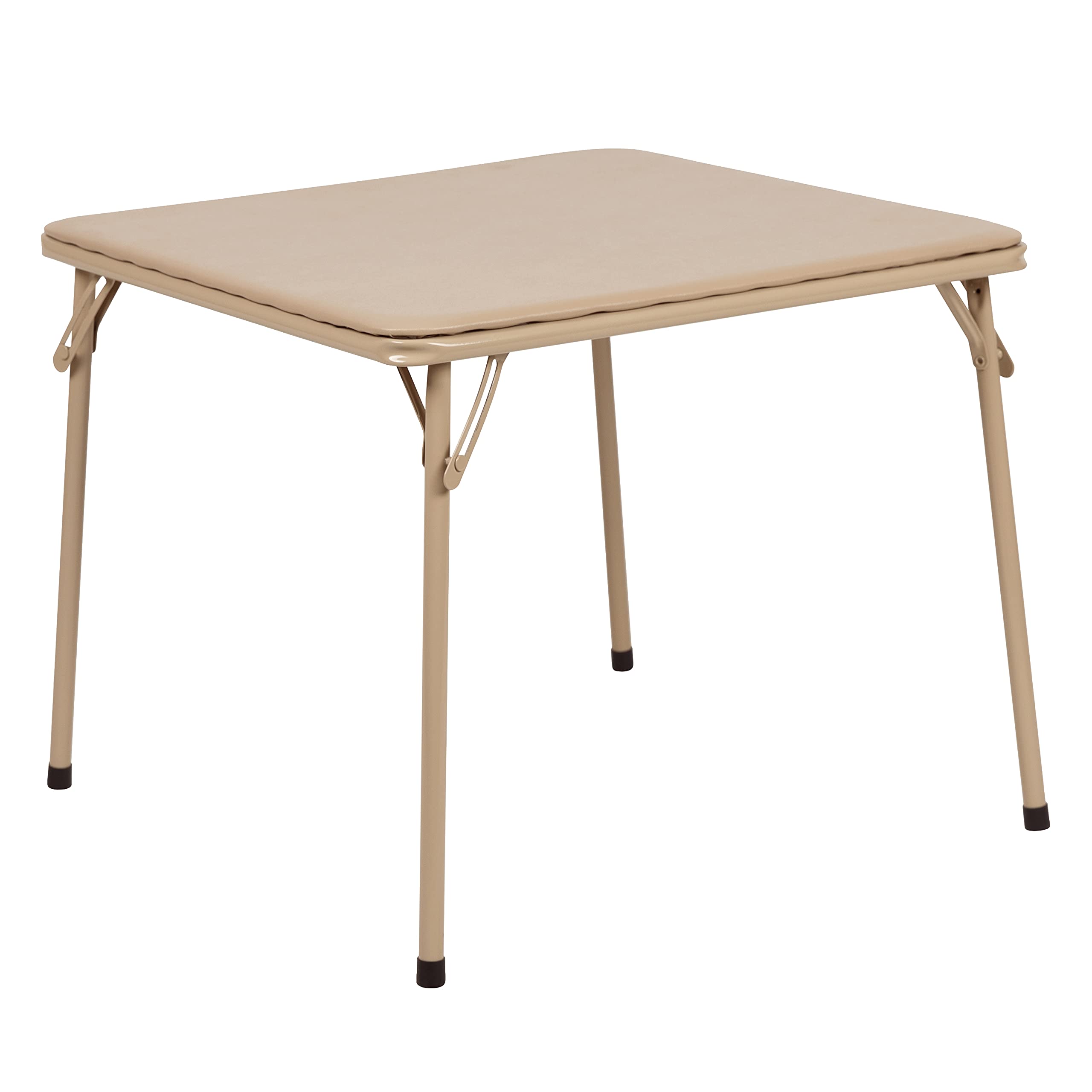 HBCY Creations 5-Piece Kids Folding Table and Chairs Set - Navy Blue - Lightweight Portable Children's Furniture with Safety Lock - Perfect for Playroom, Preschool, and Birthday Parties