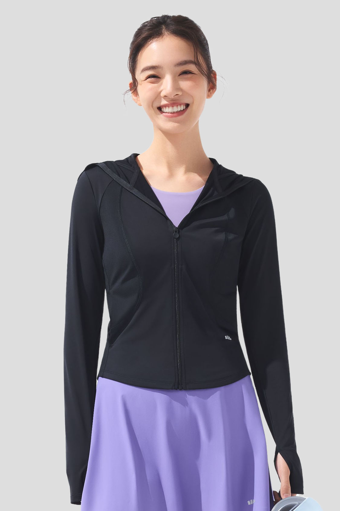 Sleek Women's Cooling Slim Fit Sun Jacket UPF100+ AL119 - Lightweight UV Protection for Outdoor Activities, Hiking & Beach Wear