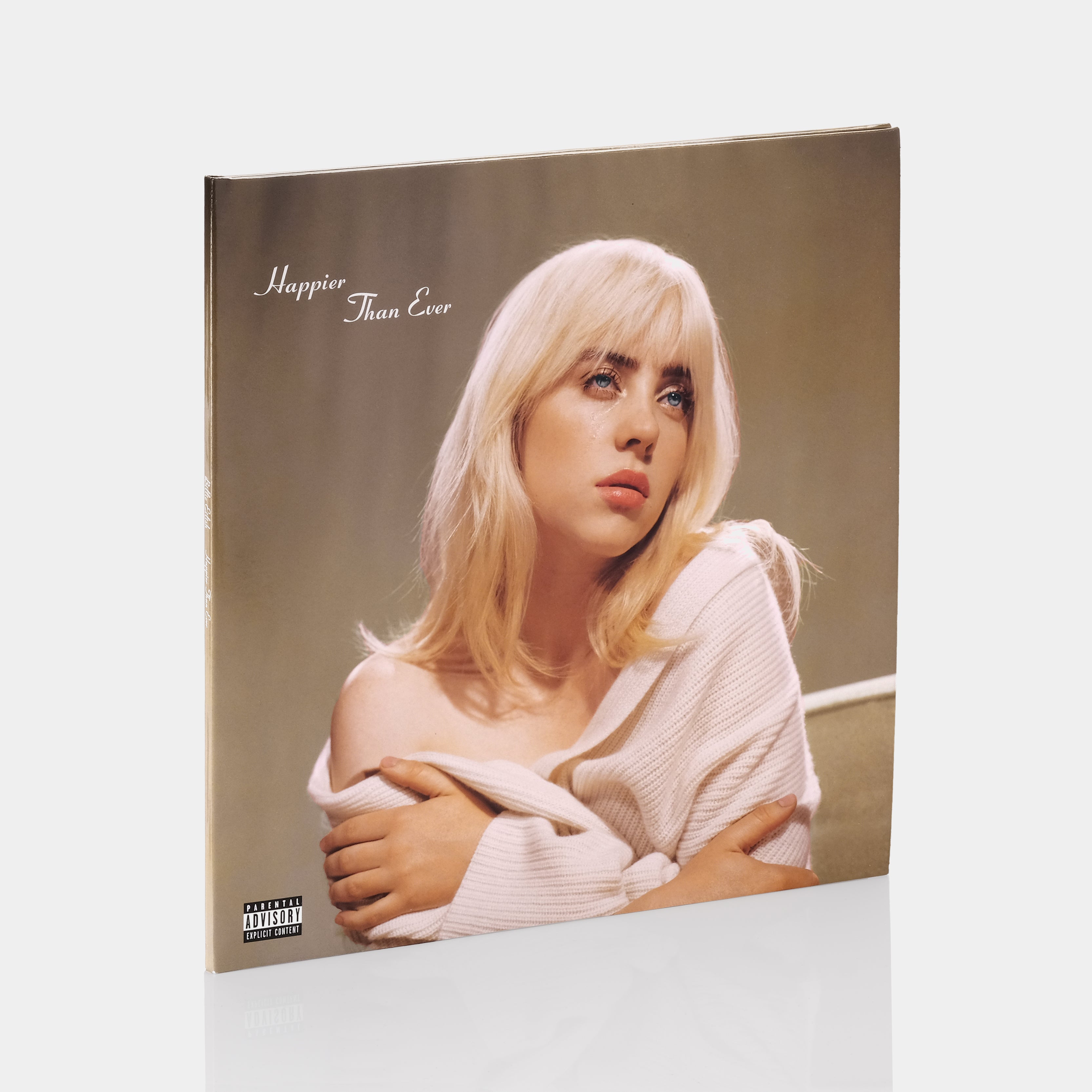 Billie Eilish Happier Than Ever 2xLP Limited Edition Brown Vinyl Record - Perfect for Collectors & Music Lovers, Great Gift for Birthday & Christmas