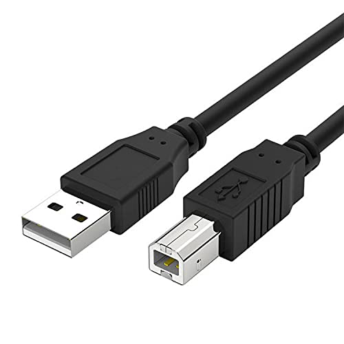 HP Envy Printer Cable 10ft - Compatible with Envy 5055/5255/5660/6055/6075/6455/6475 & Photo 6255/7155/7855 - USB Printer Cord for Home Office & Photo Printing