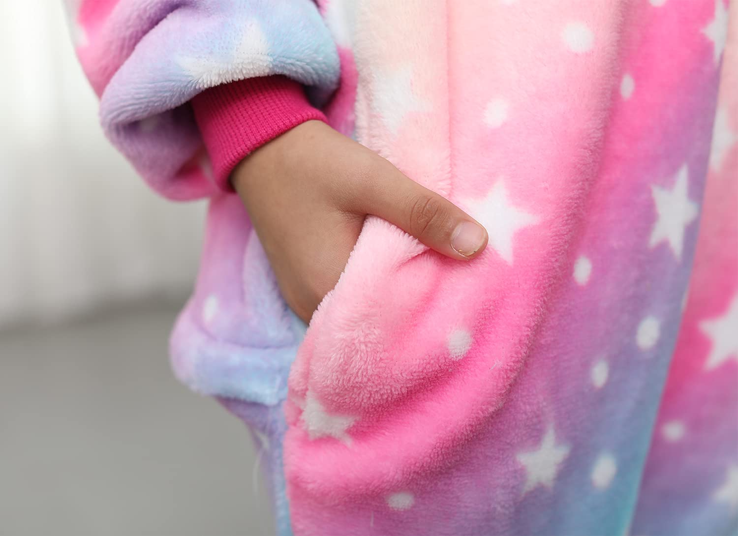 Unicorn Onesie Costume for Adults & Kids - Soft Animal Pajamas for Halloween Cosplay, Christmas Party, Sleepwear & Loungewear