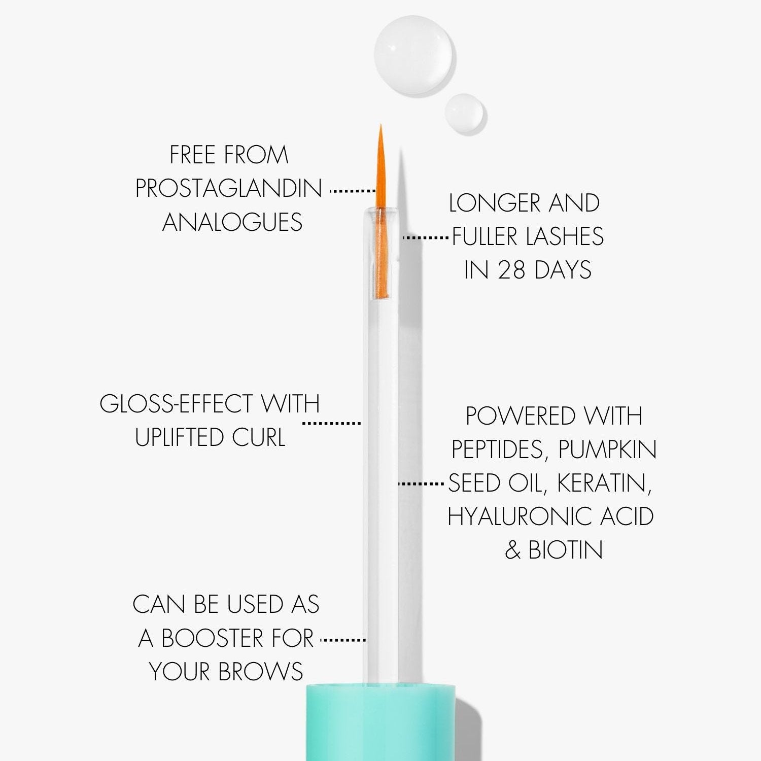 Best Eyelash Growth Serum for Longer, Thicker Lashes - Natural & Safe Formula for Lash Enhancement - Perfect for Daily Use & Special Occasions