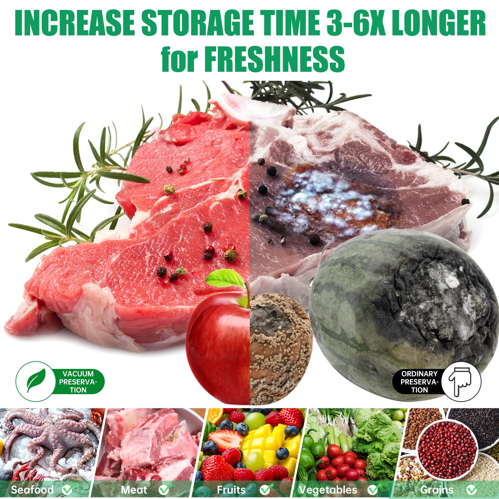 Premium Vacuum Sealer Bags 8