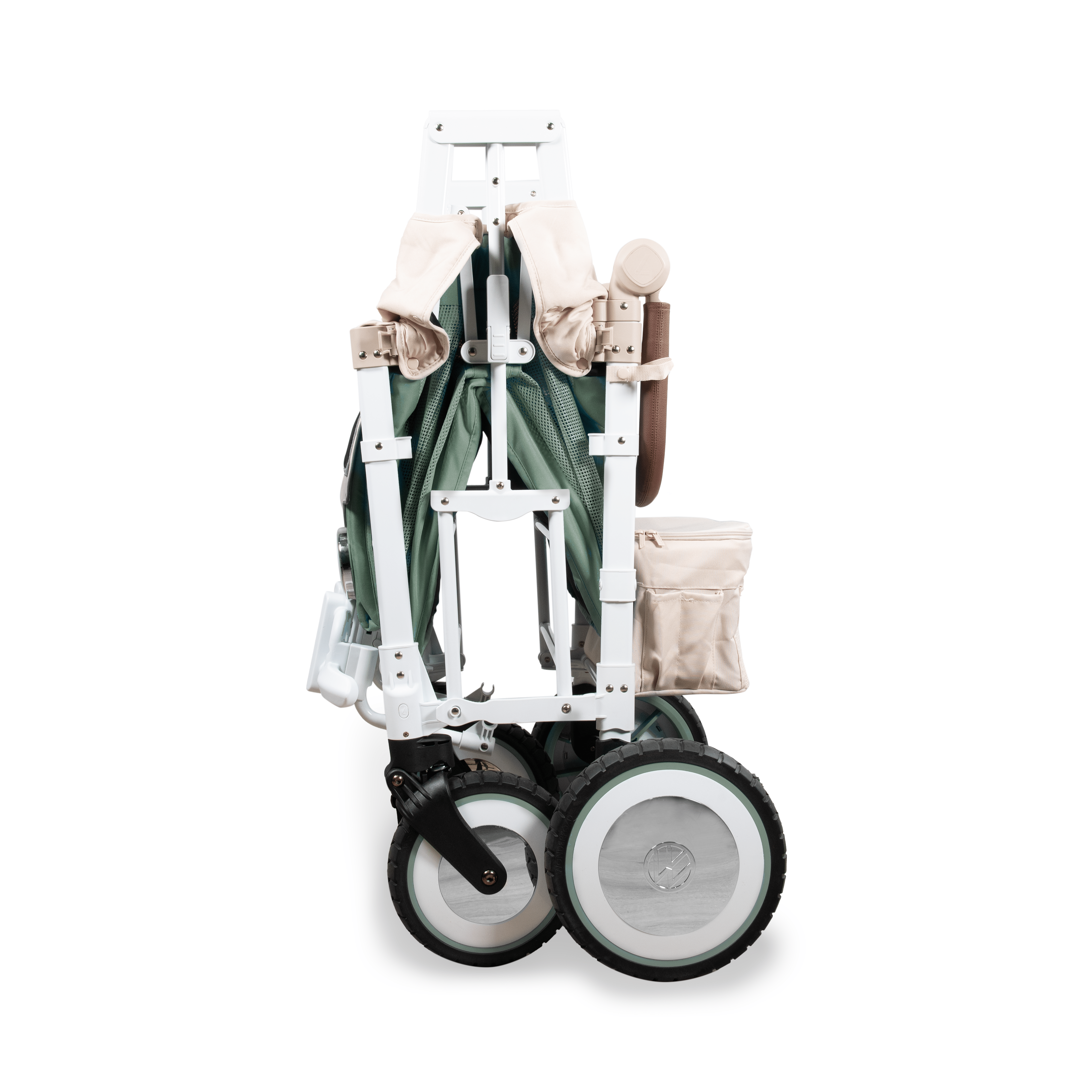 Wonderfold Wagon W2 - 2 Seater Foldable Stroller Wagon for Kids, Beach, Park & Outdoor Adventures | Perfect for Family Outings, Shopping & Travel