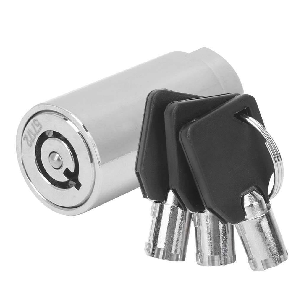 High Security Vending Machine Lock - Zinc Alloy Single Key Cylinder Lock with Keys for Snack & Coffee Vending Machines | Durable Replacement for Commercial Vending Equipment
