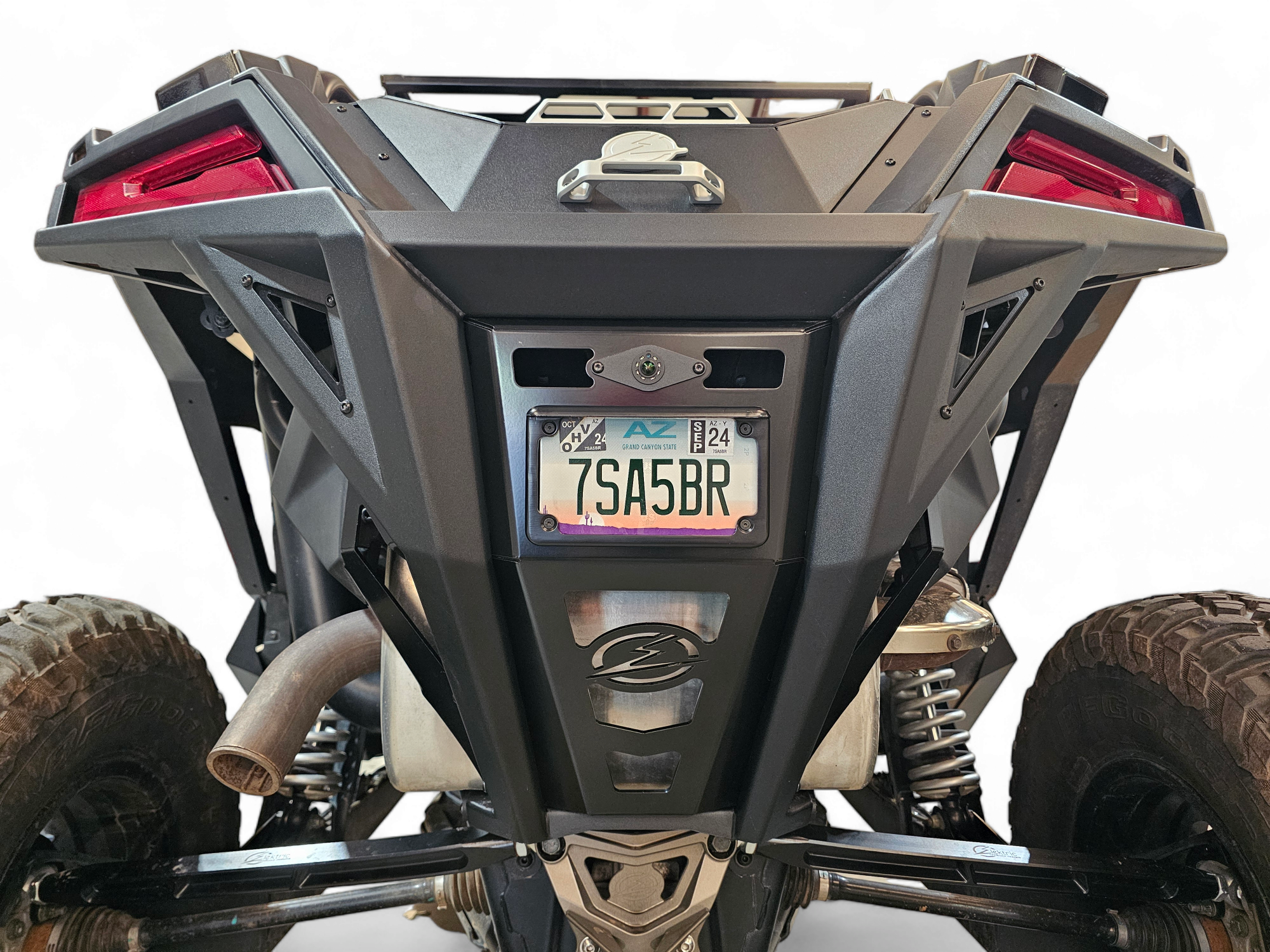 2020-2025 Polaris RZR Pro XP/Turbo R/Pro S Volt Series Rear Bumper RRB610002 - Heavy Duty Off-Road Protection for Trail Riding & Dune Bashing