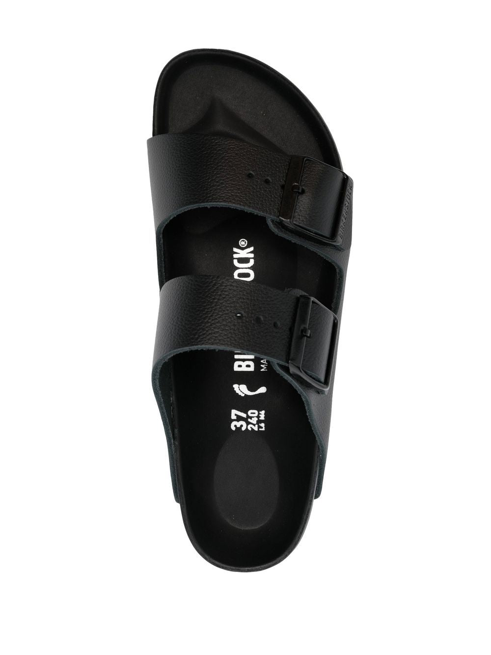 Birkenstock Black Sandals for Women & Men - Comfortable Cork Footbed Slides - Perfect for Beach, Pool, and Summer Walking