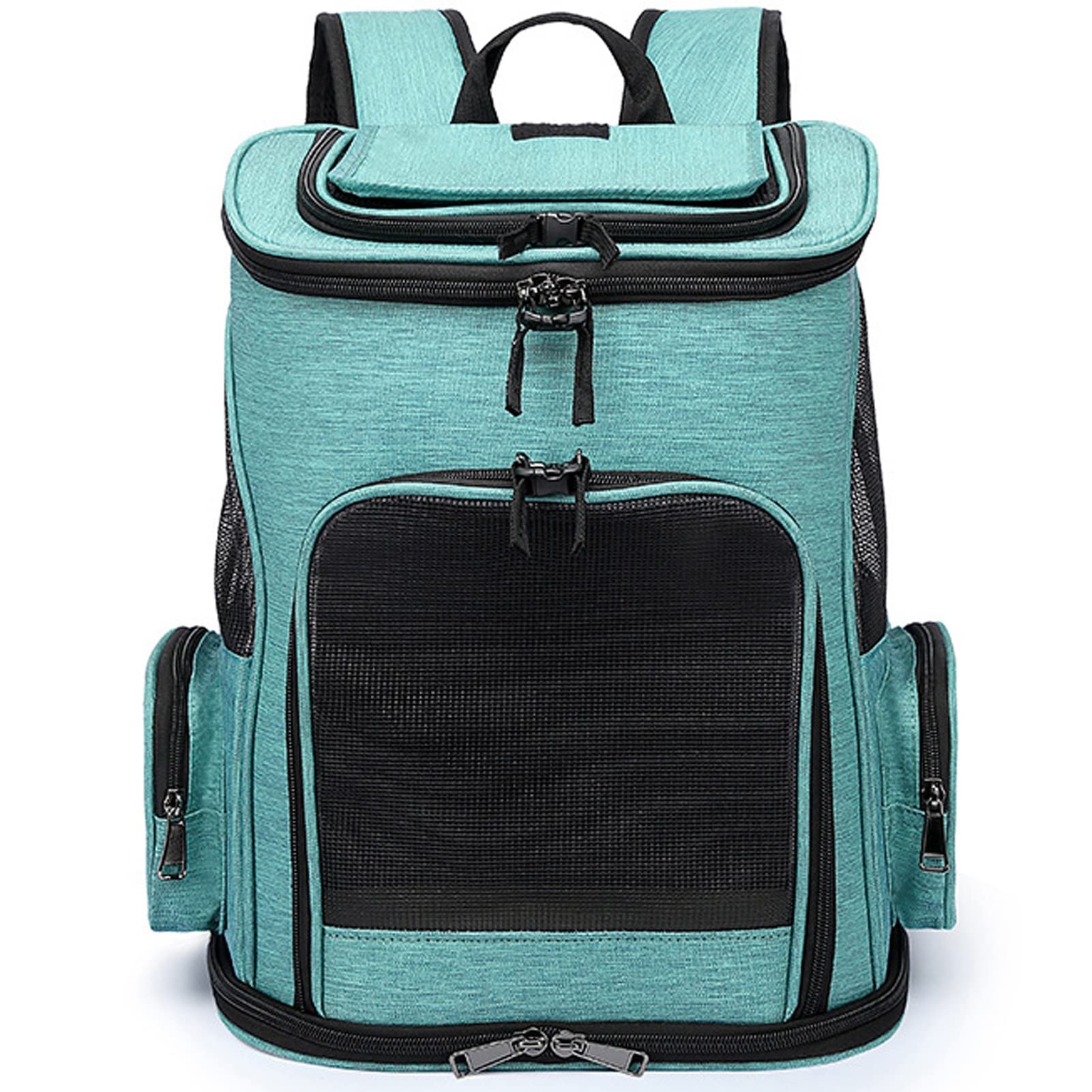 HYCYYFC Pet Carrier Backpack - Comfortable Travel Backpack for Small Dogs & Cats - Breathable Dog Backpack Carrier with Safety Leash - Perfect for Hiking, Air Travel & Outdoor Adventures