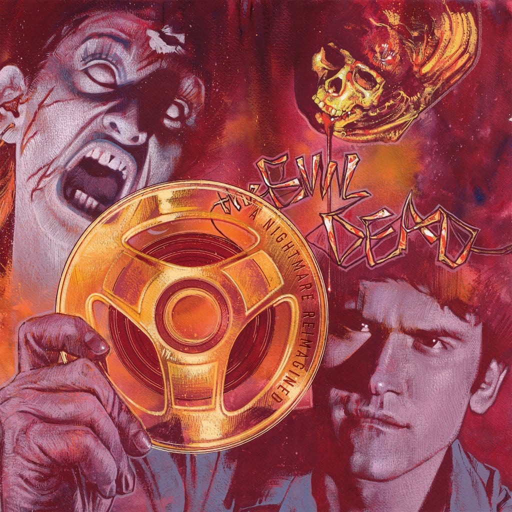 Evil Dead – A Nightmare Reimagined 2XLP Limited Edition Vinyl Record (TFW Exclusive) | Horror Movie Soundtrack for Collectors & Halloween Party Music