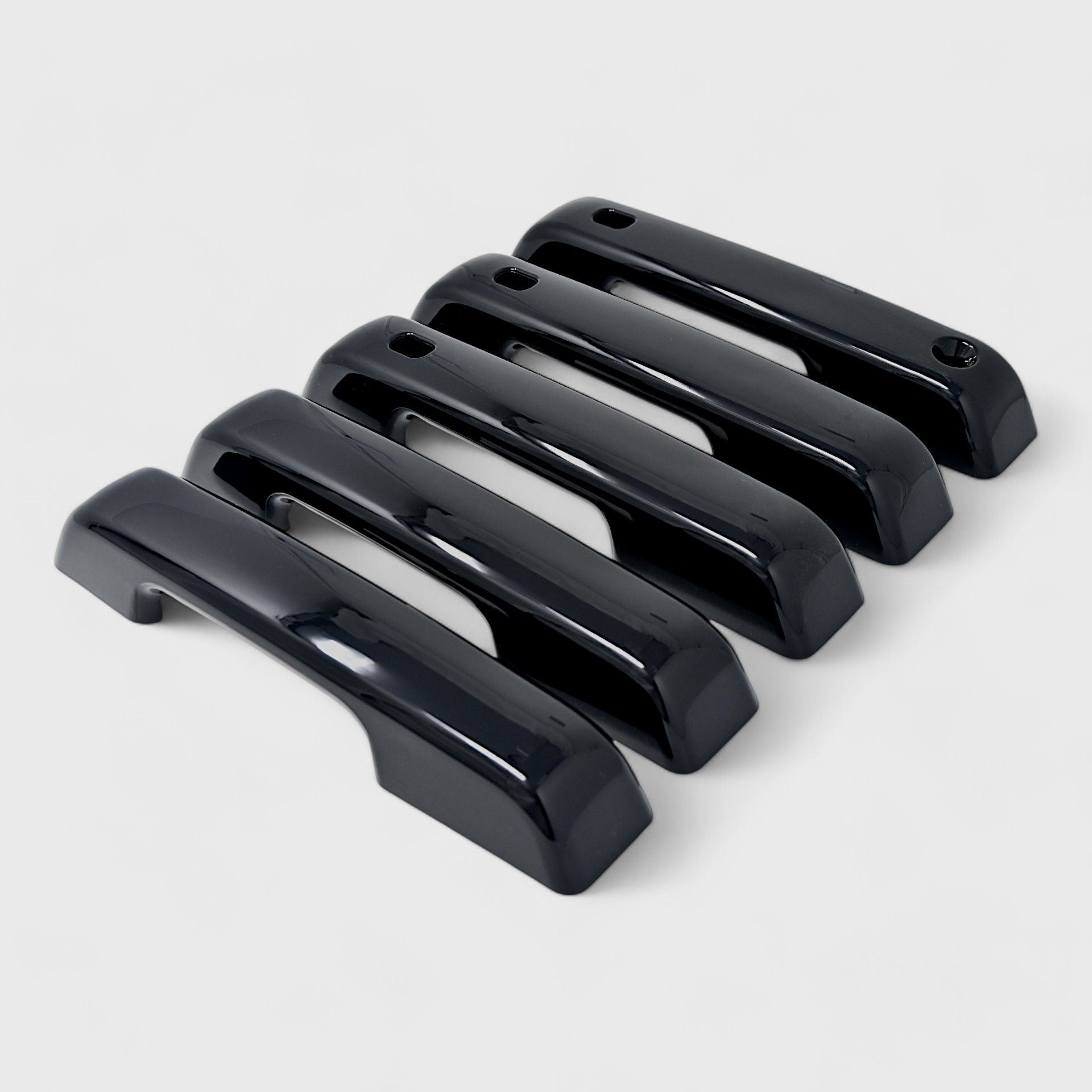 Gloss Black Chrome Delete Door Handle Cover with Smart Key - DH6329BLK | Upgrade Your Car's Exterior Style & Security for a Sleek Look