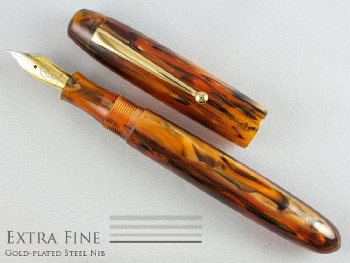 Antique Marble Extra Fine Point Fountain Pen - Premium Writing Instrument for Calligraphy, Note Taking & Gift Giving - Collier-AM-EF