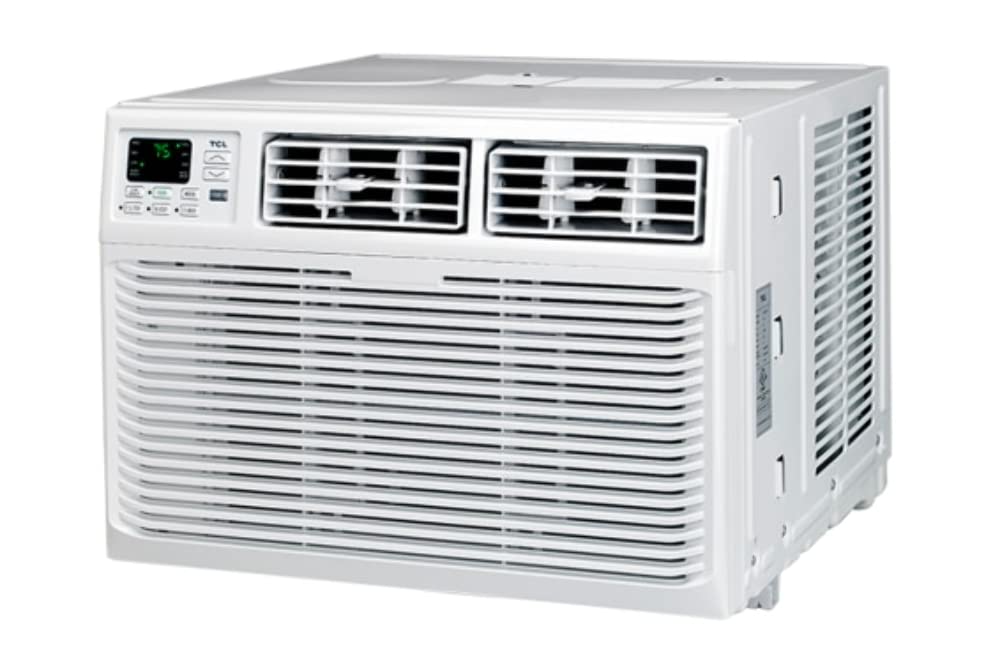 TCL 12,000 BTU Smart Window Air Conditioner with Remote - Energy Efficient Cooling for Bedroom, Living Room & Office Spaces