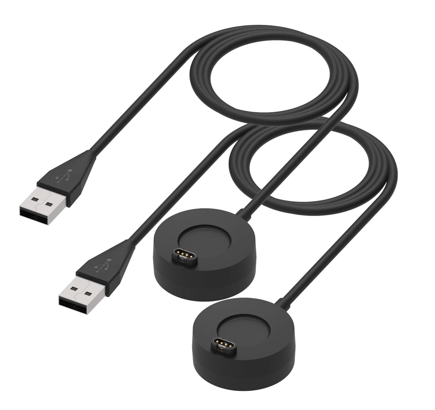 Garmin Epix Gen 2 Charger - Replacement USB Charging Cable & Stand Station for Garmin Epix Gen 2 Smart Watch - Perfect for Home, Office, and Travel Charging