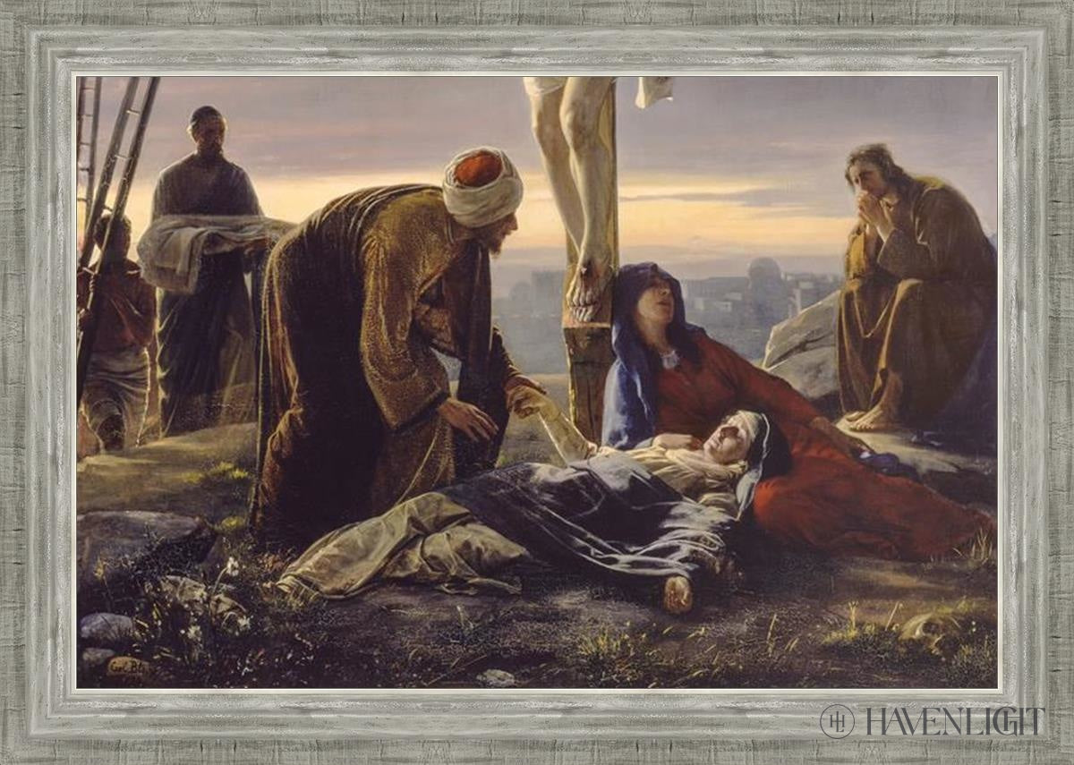 Cross By Carl Bloch - Elegant Christian Wall Art for Home & Church Decor - Perfect for Gifts, Prayer Rooms & Religious Inspirations