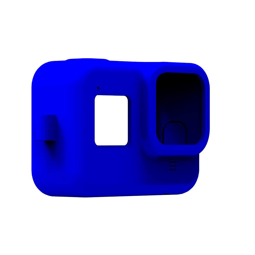 **GoPro 8 Silicone Protective Case - Durable Cover for GoPro Hero 8 Camera - Shockproof & Waterproof Accessories for Adventure, Travel & Vlogging (White, GP483)**