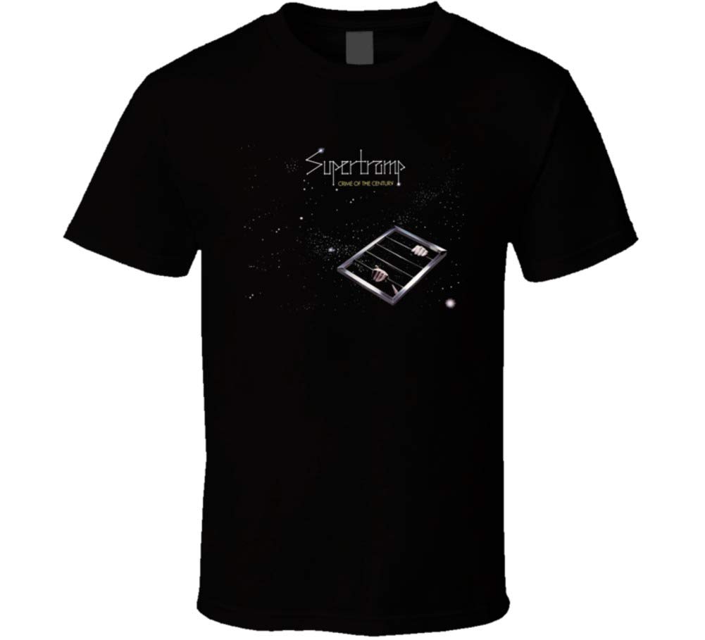 Supertramp Crime of The Century Vintage Rock Black T-Shirt | Classic Band Tee for Men & Women | Perfect for Concerts, Gifts & Rock Music Fans