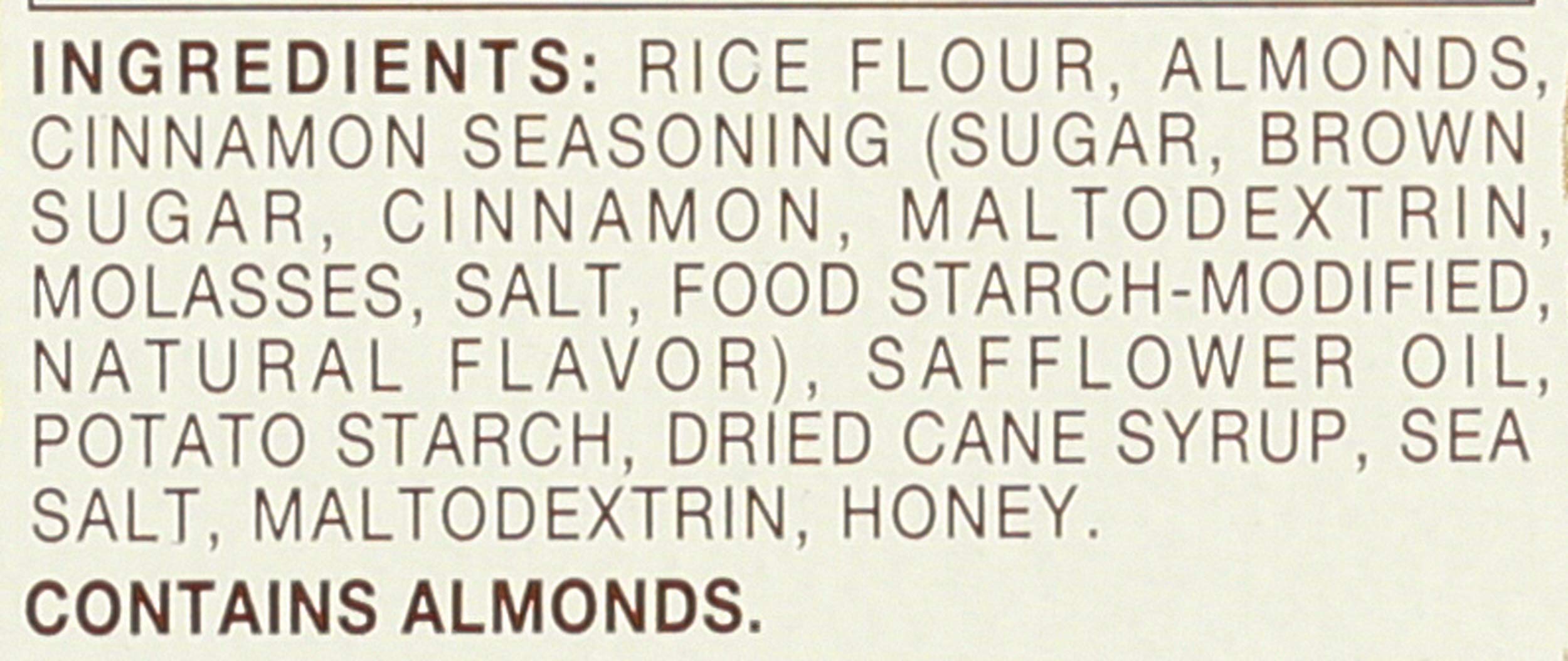 Blue Diamond Almonds Nut-Thins Gluten Free Cracker Crisps - Honey Cinnamon Flavor (4.25 oz) - Healthy Snack for Parties, Office & On-the-Go