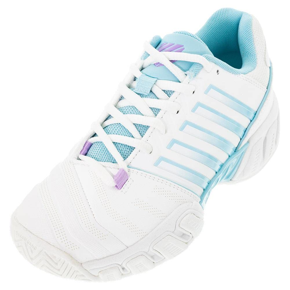 K-Swiss Bigshot Light 4 Kids' Tennis Shoes - Breathable & Lightweight for Junior Players - Perfect for Court Training & Casual Wear