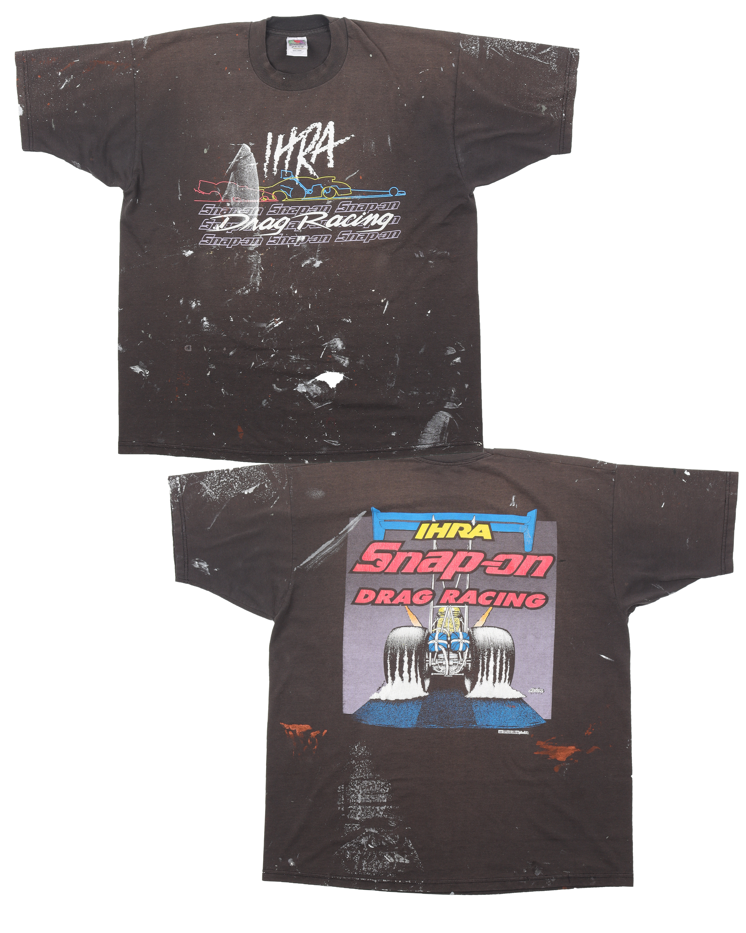 Vintage 1990s NHRA Drag Racing T-Shirt - Classic Retro Motorsports Tee for Racing Fans & Car Enthusiasts - Perfect for Casual Wear, Car Shows & Racing Events