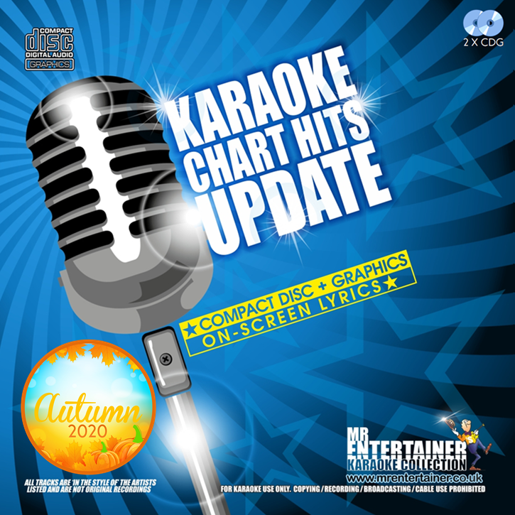 Mr Entertainer Karaoke Chart Hits - Autumn 2020 Update | Top Party Songs for Home Entertainment & Singing Fun