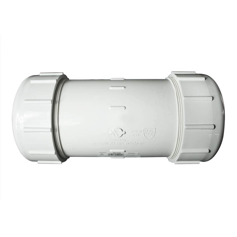 3 Inch PVC Compression Coupling - 10 Pack (3/4