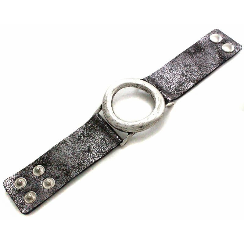 Genuine Leather Bracelet for Men & Women - Handmade Adjustable Leather Wristband - Perfect for Casual Wear, Gifts, and Boho Fashion Accessories
