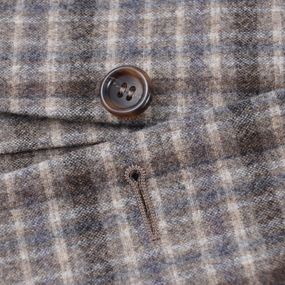 Canali Men's Flannel Wool 'Kei' Sport Coat - Premium Tailored Blazer for Business, Office & Formal Occasions