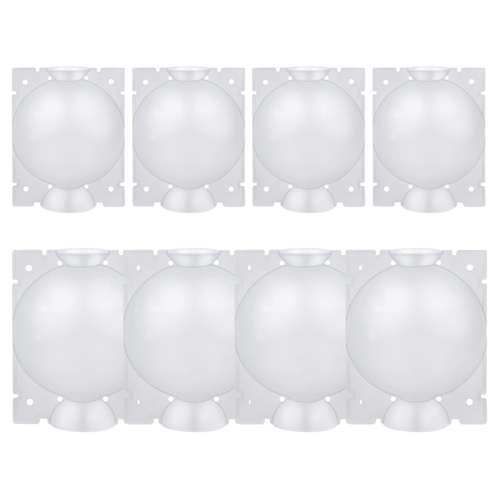 **Transparent Plant Root Growing Box - 8 pcs Reusable High-Pressure Propagation Ball Rooter for Garden, Indoor & Outdoor Plant Cloning, Hydroponics & Soil Propagation**