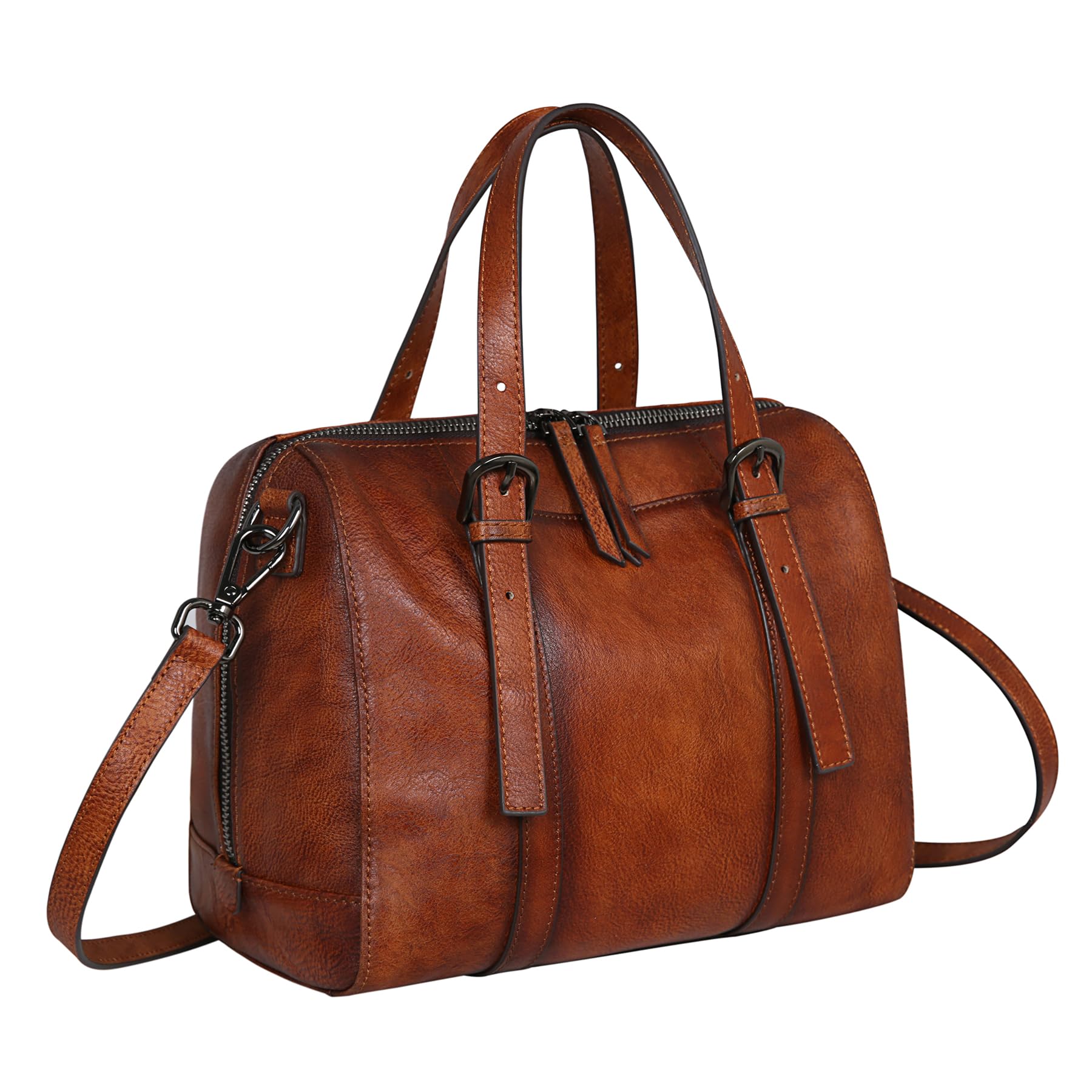 Genuine Leather Purses for Women - Designer Hobo Crossbody Bag & Satchel Handbag with Top Handle - Perfect for Travel, Work, and Everyday Use