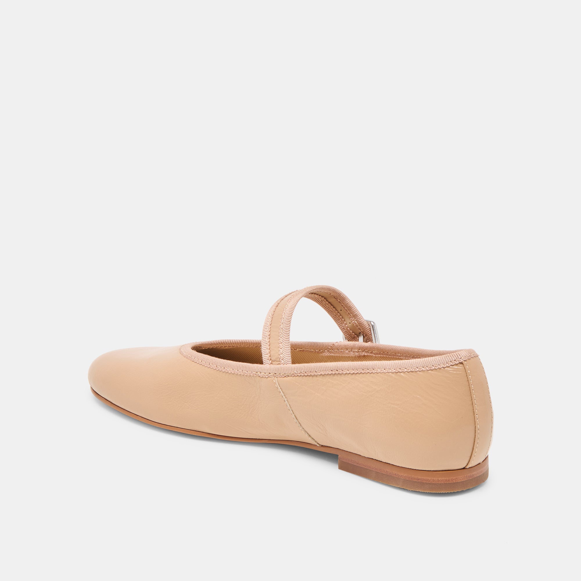 Roslyn Ballet Flats for Women - Light Tan Genuine Leather Comfortable Slip-On Shoes - Perfect for Work, Travel & Casual Outfits