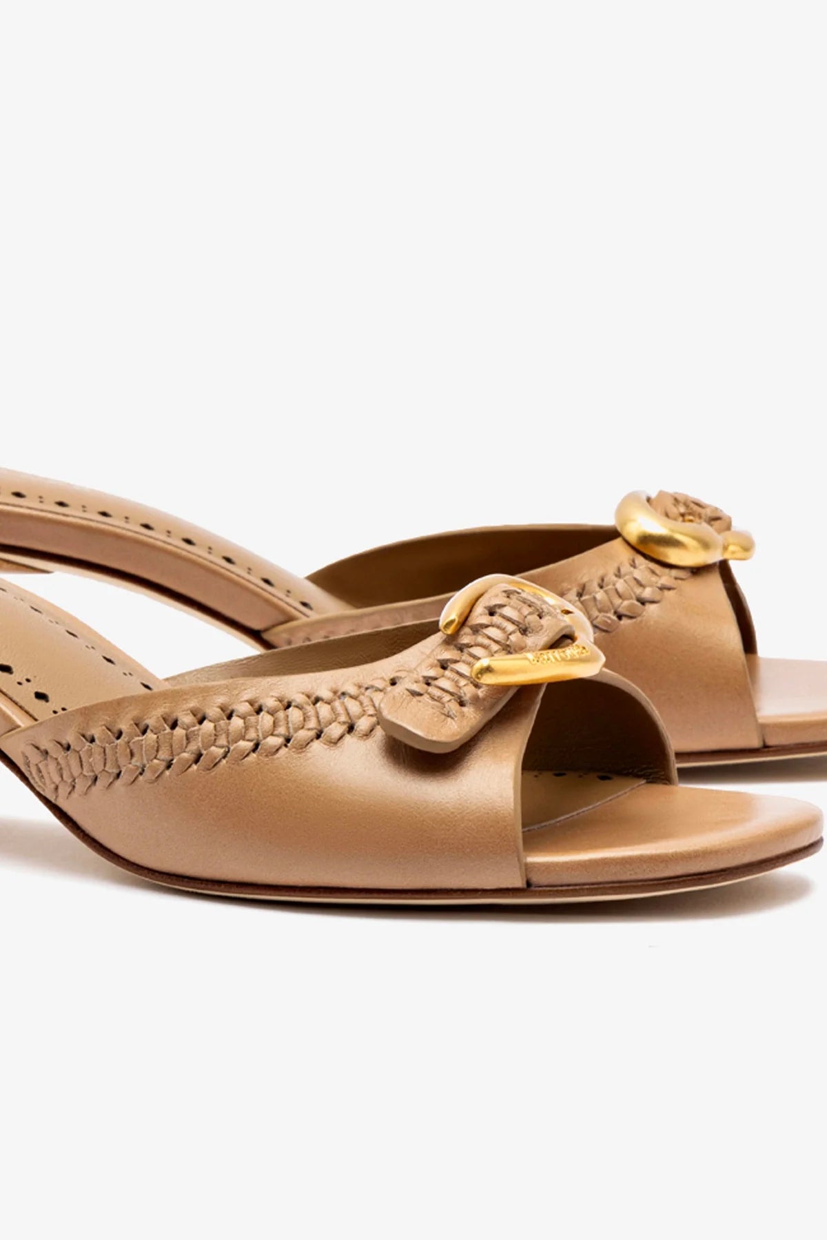 Verona Mule Shoes in Genuine Hazelnut Leather - Comfortable Slip-On Loafers for Women | Perfect for Casual Outings, Office Wear & Travel