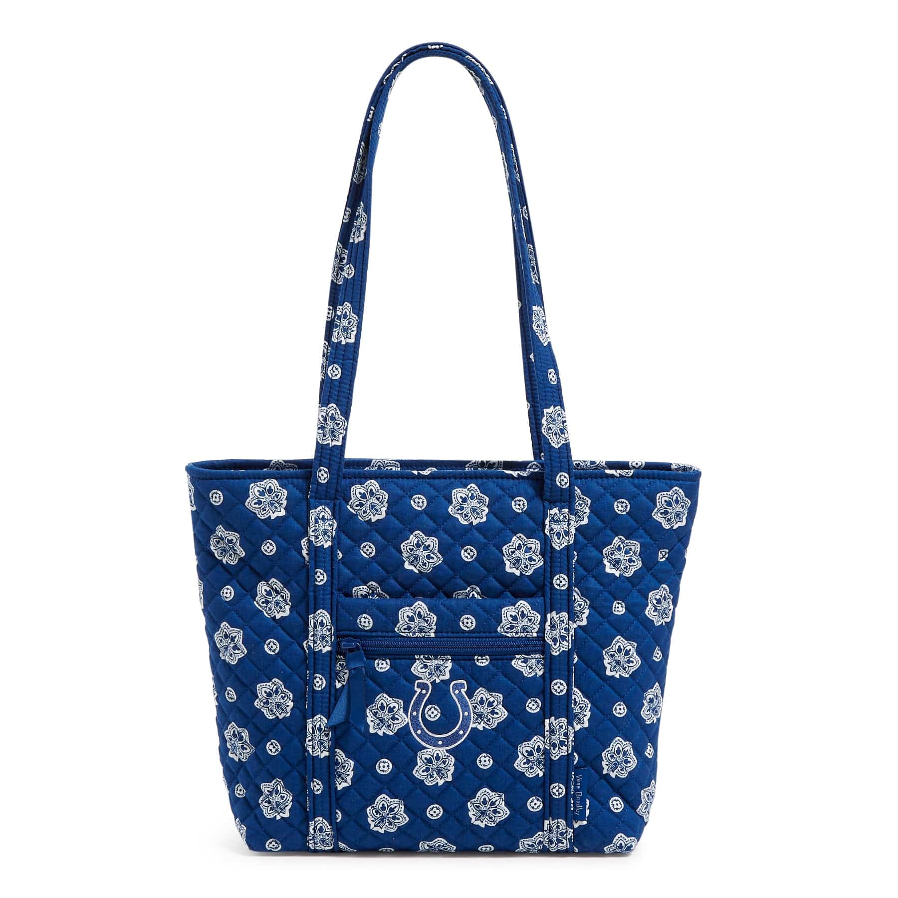 NFL Small Vera Tote Bag - Official Licensed Team Logo Handbag for Women - Perfect for Game Day, Shopping & Travel Accessories