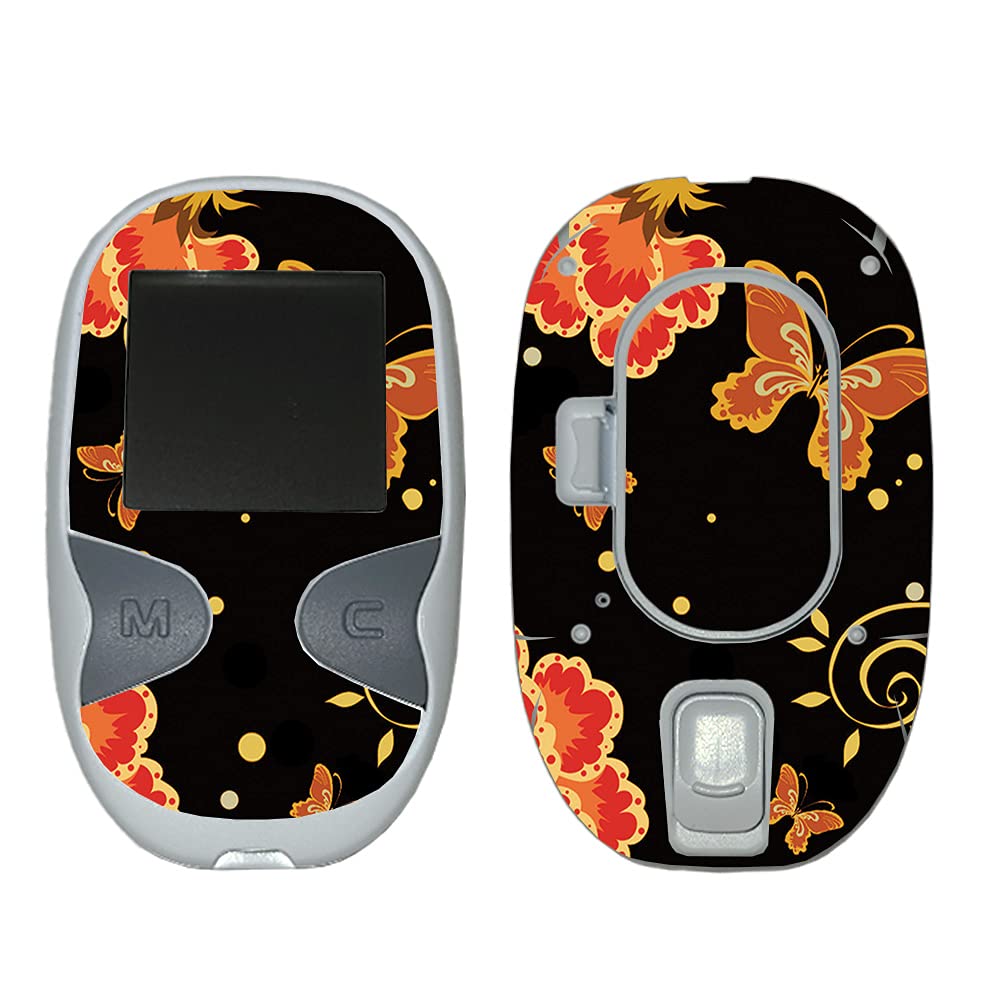MightySkins Vinyl Decal Wrap Cover for Care Touch Glucose Meter - Flower Dream Design | Protective & Durable Skin | Easy to Apply & Remove | Made in USA | Perfect for Diabetes Management & Travel Use