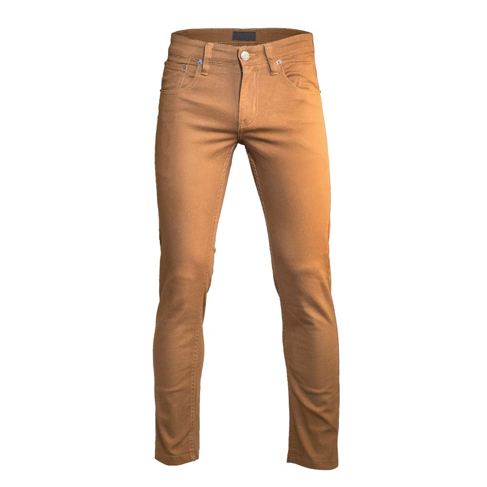 Stylish Men's Skinny Slim Fit Jeans - Trendy Minimalist Denim Pants for Casual Wear & Night Out | Comfortable Stretch Fabric for Everyday Fashion