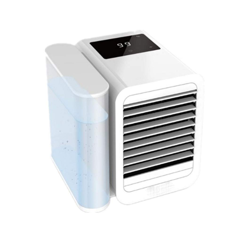 HJINGBIN Portable Mini Air Conditioner Fan - Personal Cooling Fan for Home, Office, Desk with Water Tank | Perfect for Bedroom, Dorm, Travel & Outdoor Use