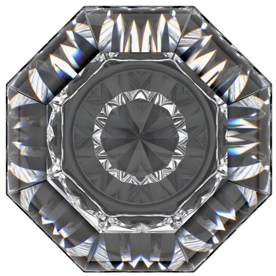 Baldwin 5080.MR Fillmore Estate Door Knobs Set of 2 - Polished Brass, No Rosettes - Perfect for Interior Doors, Bedrooms & Traditional Home Decor