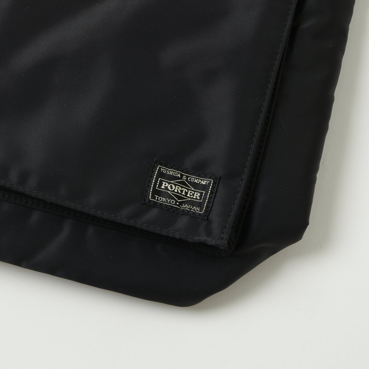 Porter Yoshida & Co. Tanker Tote Bag - Durable Nylon Shoulder Bag for Men & Women - Perfect for Work, Travel & Everyday Use - Black