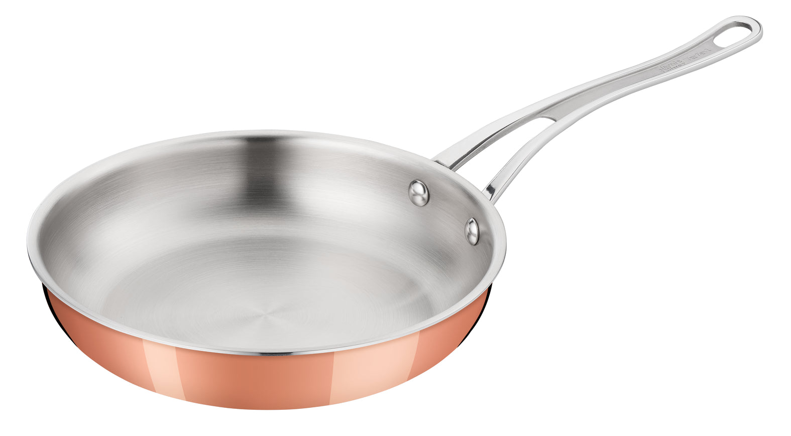 Tefal Premium Triply Copper Induction Frying Pan 24cm - Jamie Oliver Collection | Non-Stick Cookware with User Manual & FAQ | Perfect for Sautéing, Frying & Induction Cooking