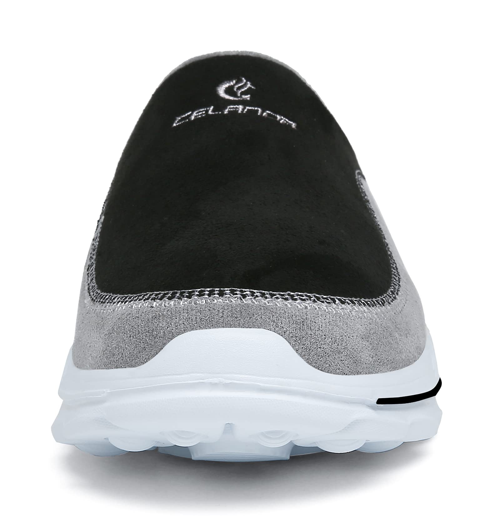 Comfortable Slip-On Mules & Clogs for Women & Men - Lightweight Open Back Breathable Walking Shoes with Closed Toe - Perfect for Indoor/Outdoor Wear, Errands, and Casual Outings