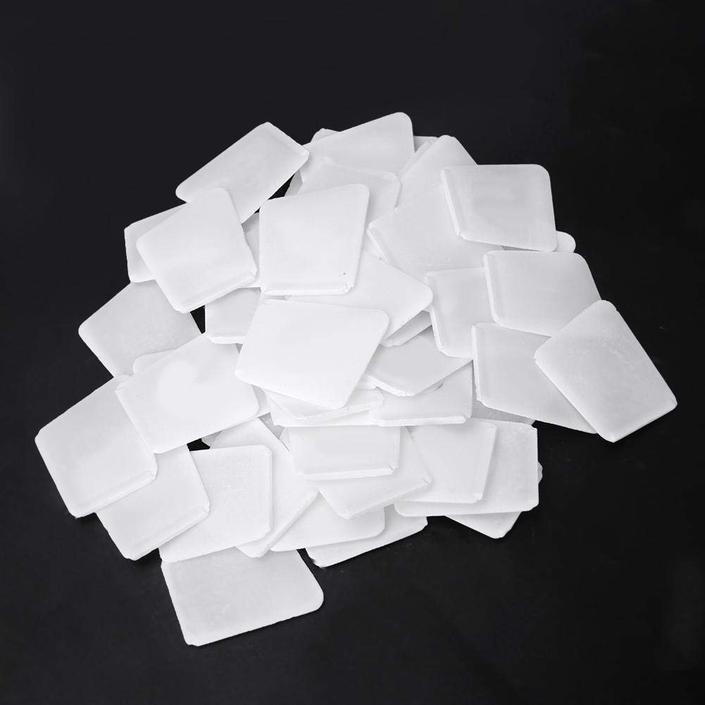 50Pcs White High-Density Non-Sticky Automatic Vanishing Fabric Chalk - Durable Tailor Chalk for Sewing, Marking & Stitching | Perfect for Professional Tailors, DIY Sewing Projects & Fabric Marking