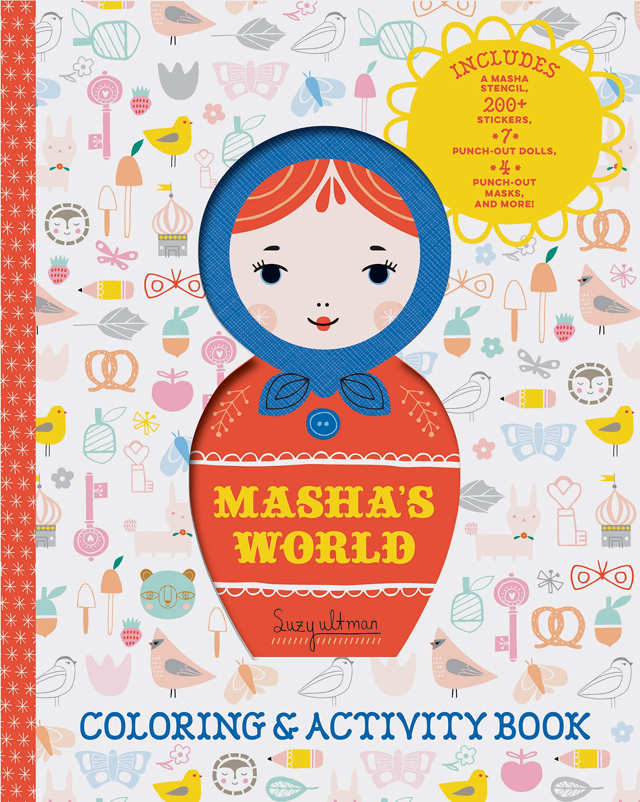 Masha's World: Fun Coloring & Activity Book for Kids - Interactive Arts & Crafts Learning | Perfect for Birthday Gifts, Travel Entertainment & Creative Play